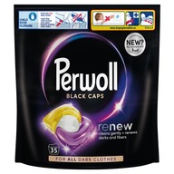 Perwoll Renew Black Caps Koncentrovaný prací prostriedok 472,5 g (35 praní)