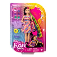 Barbie Totally Hair Lalka z długimi włosami + modowe akcesoria