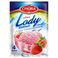 Cykoria Lody domowe o smaku truskawkowym 60 g