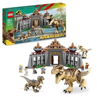 LEGO Jurský svet 76961 Návštevnícke centrum: útok tyranosaura a raptora