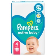 Plienky Pampers Active Baby Veľkosť 4 46 ks