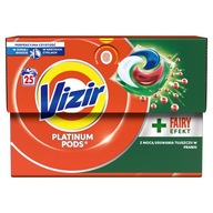Vizir Platinum PODS + Fairy Effect Kapsule na pranie, 25 praní 530g