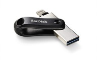 Pendrive SanDisk iXpand Go 128 GB Lightning, USB 3.0 černý