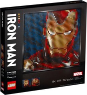 LEGO Art 31199 Iron Man z vydavateľstva Marvel Studios