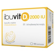 Ibuvit D3 2000 IU 90 kapsułek Wit D3 Lek