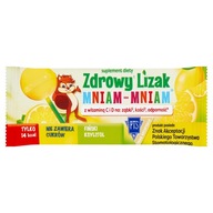 Zdrowy lizak Mniam-Mniam cytryna 1 sztuka