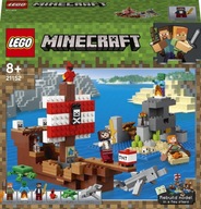 LEGO Minecraft 21152 Przygoda na statku pirackim