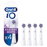 Oral-B iO Radiant White Náhradná hlavica k elektrickým kefkám, 4 kusy