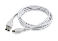 Kabel USB - MicroUSB Gembird 1.8m Biały
