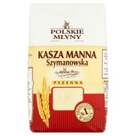 HURT - Polskie Młyny Szymanowska kasza manna 1kg - Paleta 800 sztuk