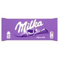 MILKA CZEKOLADA ALPINE MILK 24x100G