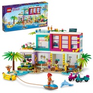 LEGO Friends 41709 Wakacyjny Domek na Plaży Delfin Banan Skuter 686 Klocki