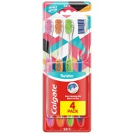 Colgate TWISTER Zubní kartáčky SOFT 4 kusy 488
