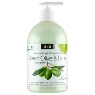 Eva Natura mydlo zelená oliva a limetka, 500 ml