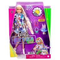 Barbie. HDJ45 Extra komplet w kwiatki, blond włosy