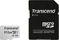 TS512GUSD300S-A TRANSCEND 512GB microSD w/