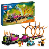 LEGO City 60357 Kaskadérska výzva nákladné auto a ohnivé ráfiky