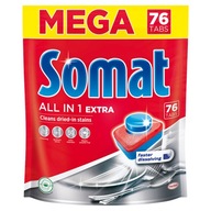 Tablety do umývačky s leštidlom Somat 76 ks