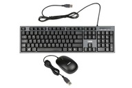 Súprava klávesnice a myši IBox čierna