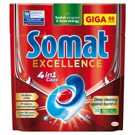 Kapsule do umývačky riadu Somat Excellence 56 ks