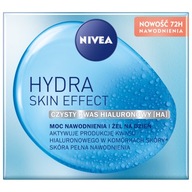 Nivea HYDRA SKIN EFFECT Hydratačný gél na tvár 0 SPF za deň 50 ml