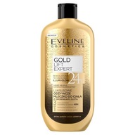 EVELINE Gold24k luxusné telové mlieko s čiastočkami zlata 350 ml