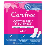 Carefree Cotton Flexiform wkładki hig. 56szt