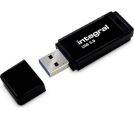 Integral USB 16GB Black, USB 3.0 with removable cap