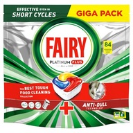Fairy Platinum PLUS ALL IN ONE 84szt Lemon effective even in GIGA PACK