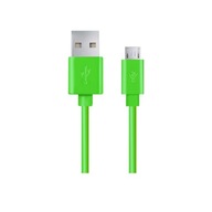 Kabel Micro USB 2.0 Esperanza EB145G zielony 2 m