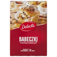 Delecta Babeczki z płatkami czekolady - 280g