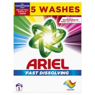 Ariel Fast Dissolving Color prací prášok na farebnú bielizeň 5 dávok 275 g