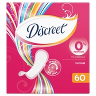 Wkładki higieniczne Discreet 0% perfume Normal 60 szt.