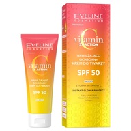 Eveline Vitamin C 3x Action 30 ml Ochranný hydratačný krém SPF 50