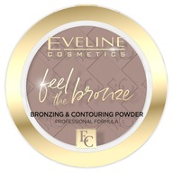 Bronzer prasowany Eveline Feel The Bronze 01 Milky Way wykończenie matowe