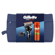 Gillette PROGLIDE Zestaw podróżny: maszynka Żel do golenia 200 ml + stojak