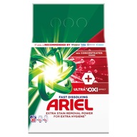 Ariel Ultra Oxi Effect prací prášok na odstraňovanie škvŕn a pre extra hygi