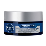 NIVEA MEN Protect & Care Intenzívne hydratačný pleťový krém, 50 ml