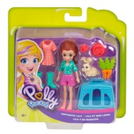 Polly Pocket Lila z króliczkiem + akcesoria GDM11