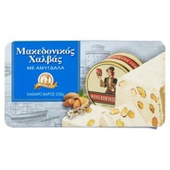 Chałwa MACEDOŃSKA sezamowa z migdałami - 250 g