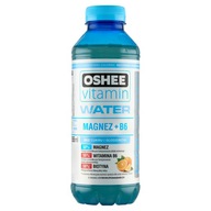 OSHEE Vitamin Water Magnez + B6 ZERO 555 ml o smaku cytryny i pomarańczy