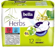 Podpaski Bella Herbs wzbogacone kwiatem lipy 12 szt