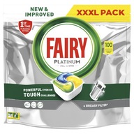 Fairy Platinium tablety do umývačky riadu 100 ks lemon