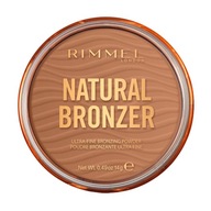 RIMMEL PRASOWANY NATURAL BRONZER 002 SUNBRONZE SATYNOWE WYKOŃCZENIE