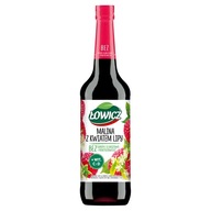 LOVECKÝ SIRUP S MALINOVOU PRÍCHUŤOU S LIPOVÝM KVETOM 680 ML 0.68 L