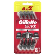 GILLETTE MASZYNKI DO GOLENIA BLUE 3 NITRO 8 szt