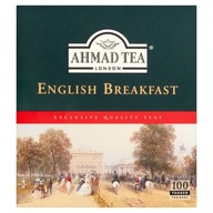 Herbata Czarna Ekspresowa ENGLISH BREAKFAST Ahmad 100 torebek