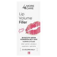 More4Care Lip Volume Filler błyszczyk-serum powiększający usta Juicy Pink 4