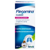 Flegamina Classic sm. malinowy syrop 200 ml