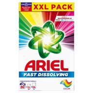 Ariel Fast Dissolving Color prací prášok na farebnú bielizeň 60 dávok 3,3 kg